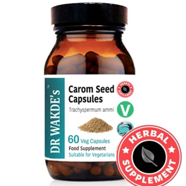 DR WAKDE’s Семена от карамбол (Cаrom seed) – при метеоризъм, колики, подуване и диария, 60 капсули