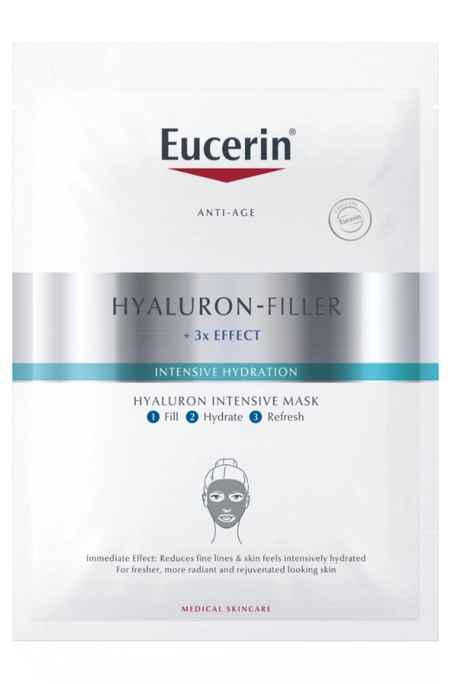 Eucerin Hyaluron-Filler Хидратираща лист маска за лице