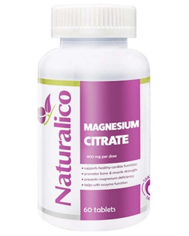 NATURALICO Magnesium Citrate 60 таблетки