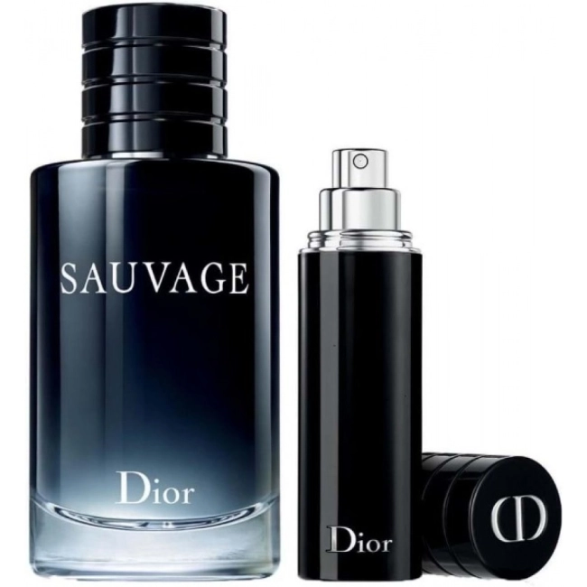 Dior Sauvage Комлект за Мъже - EDP 100 ml + EDP 10 ml