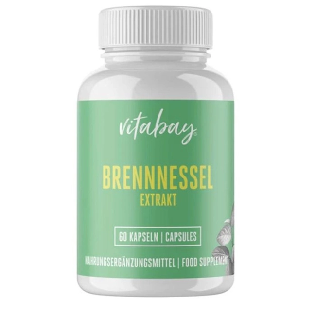 Vitabay Уринарен тракт и простата  - Коприва (Brennnessel), 60 V-капсули