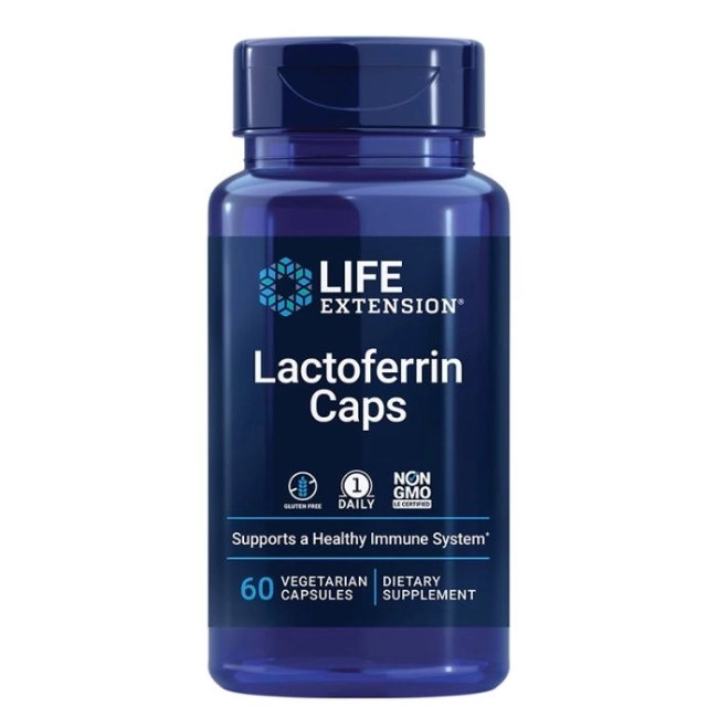 Life Extension Имунна система - Лактоферин, 60 капсули