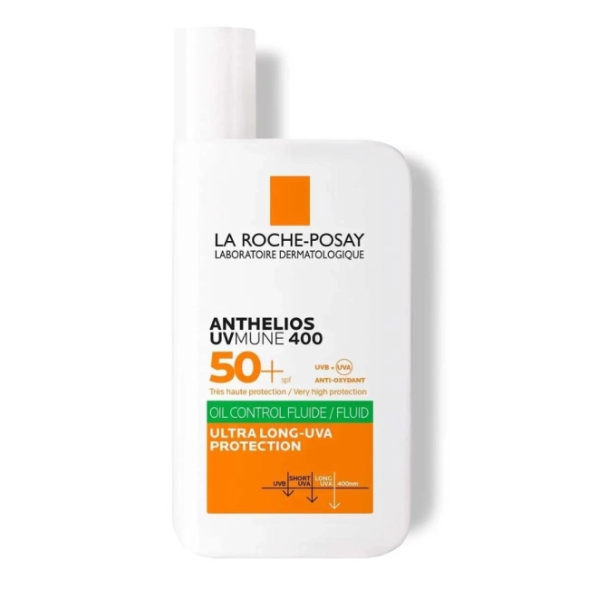 La Roche-Posay Anthelios UVMune 400 Oil Control Слънцезащитен флуид за мазна кожа SPF50+ 50 мл