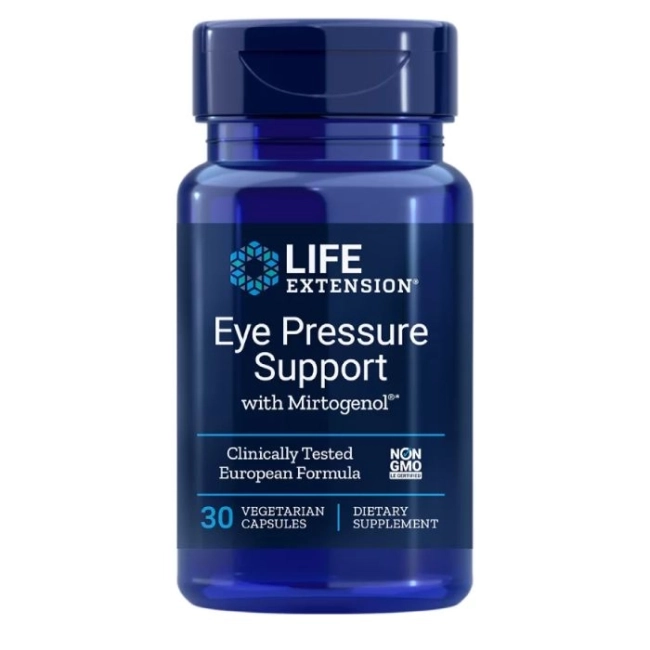 Life Extension Eye Pressure Support with Mirtogenol® / В подкрепа на зрението х 30 капсули