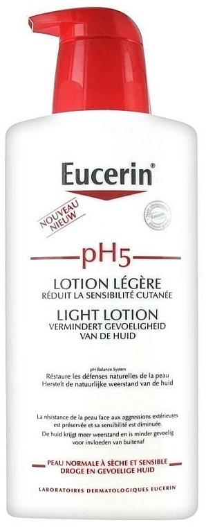 Eucerin pH5 Body Light Lotion Ултра лек лосион за тяло 400ml