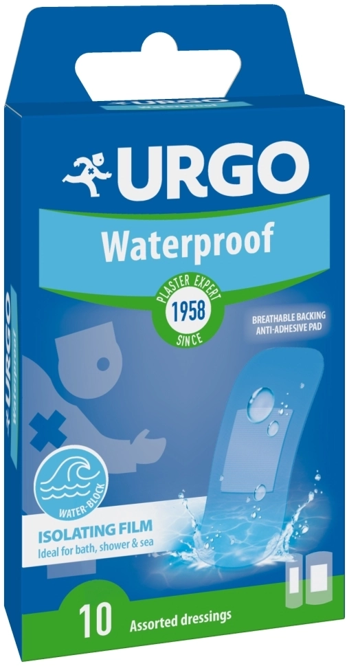 Urgo Waterproof Аквафилм водоустойчиви пластири 10 бр