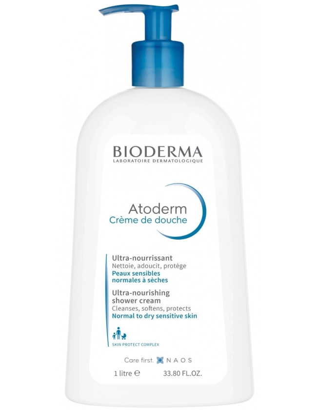 Bioderma Atoderm Душ-крем за много суха и атопична кожа 1000 мл