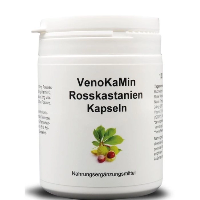 Karl Minck VenoKaMin Rosskastanien - Див кестен - Формула срещу разширени вени, 120 капсули