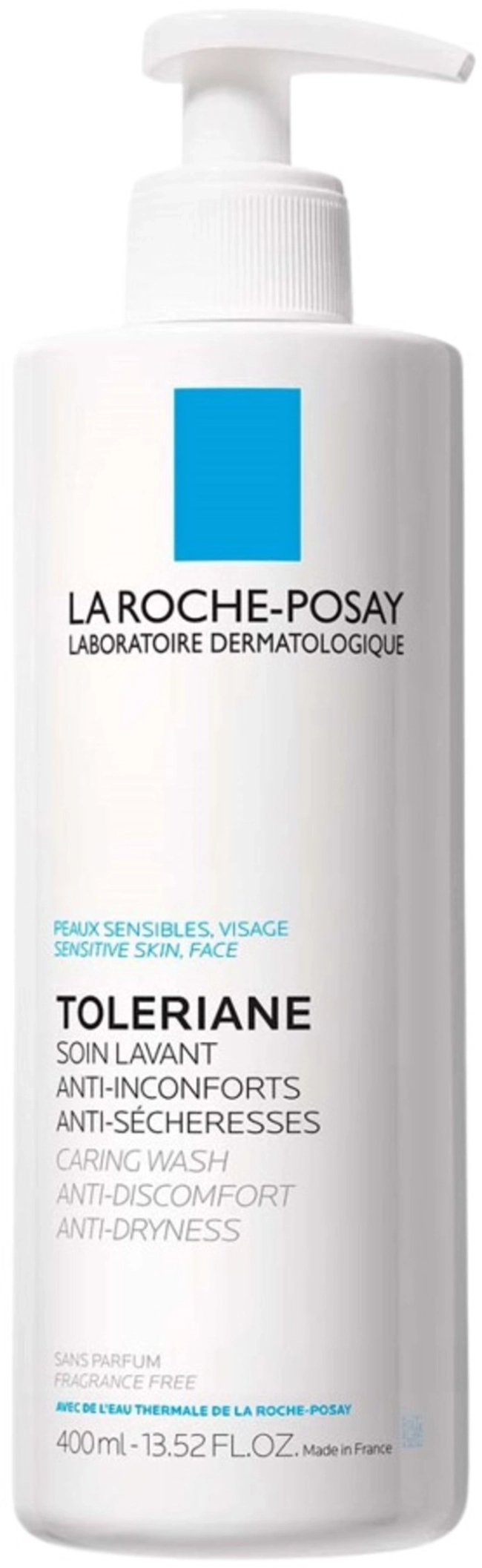 La Roche-Posay Toleriane Измивен крем за лице за чувствителна кожа 400 мл
