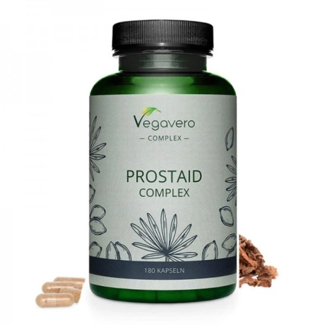 Vegavero Билкова формула за здрава простата - Prostaid Complex, 180 капсули