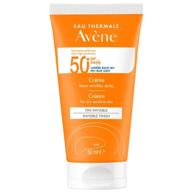 Avene SUN Creme 8H Hydratation Слънцезащитен крем SPF50+ 50 мл