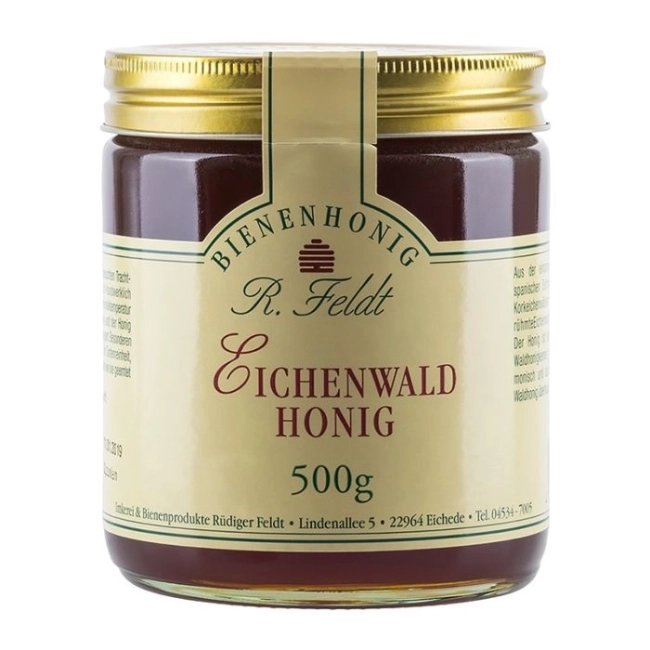 Rüdiger Feldt Дъбов горски пчелен мед, 500 g