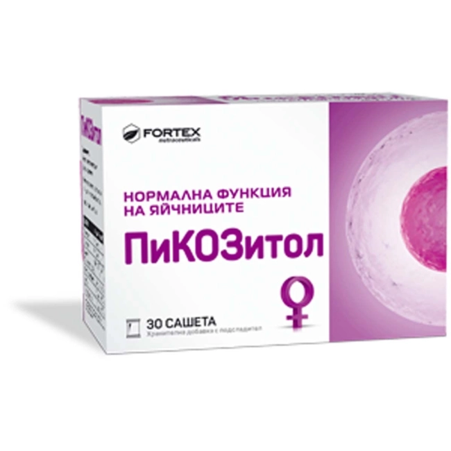 Fortex ПиКоЗитол за нормална функция на яйчниците 30 сашета