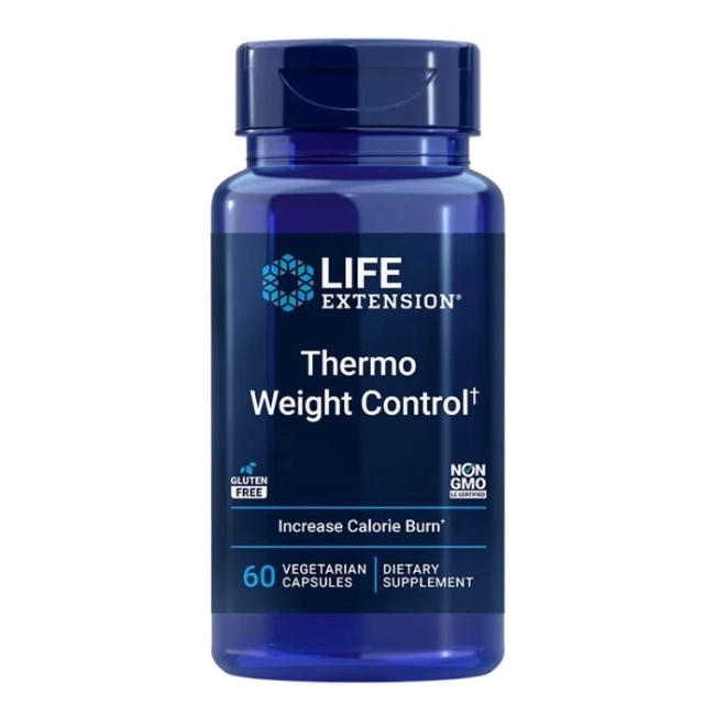 Life Extension Горене на мазнини - Thermo Weight Control, 60 V капсули
