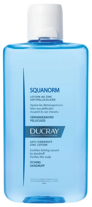Ducray Squanorm Противопърхотен лосион с цинк 200 мл