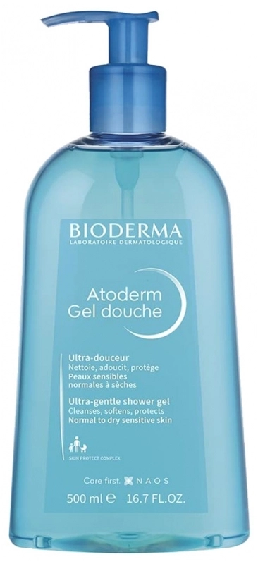 Bioderma Atoderm Душ-гел за лице и тяло 500 мл