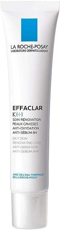 La Roche-Posay Effaclar K+ Обновяващ антисебумен крем за мазна кожа 40 мл