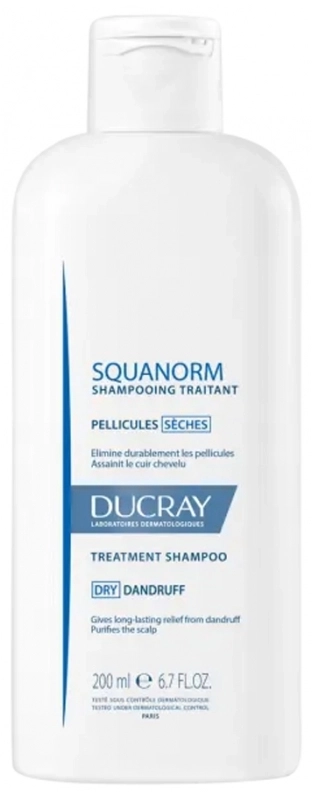 Ducray Squanorm Шампоан за лечение на сух пърхот 200 мл