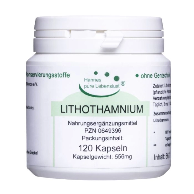 El Compra Lithothamnium - Литотамниум (червени водорасли), 120 капсули