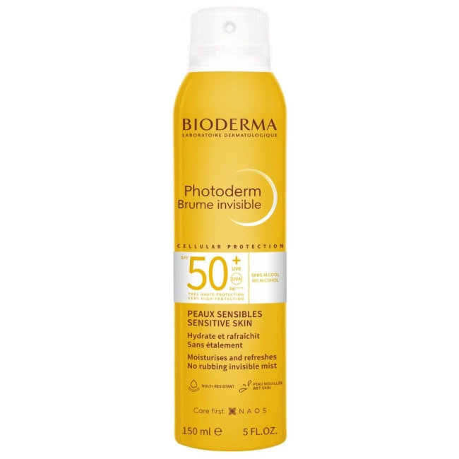 Bioderma Photoderm SPF50+ Слънцезащитен прозрачен спрей 150 ml