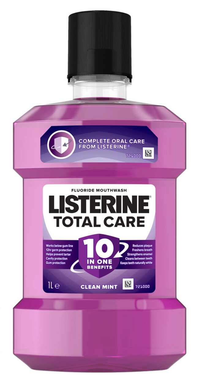 LISTERINE Total Care 6 in 1 Вода за уста 1 литър