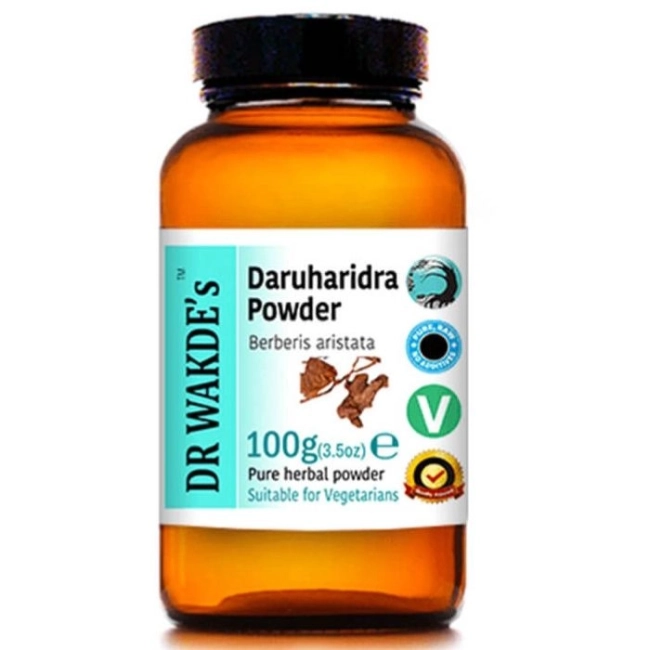 DR WAKDE’s Дарухаридра на прах (Daruharidra) - супер антиоксидант за черния дроб и метаболизма, 100 g