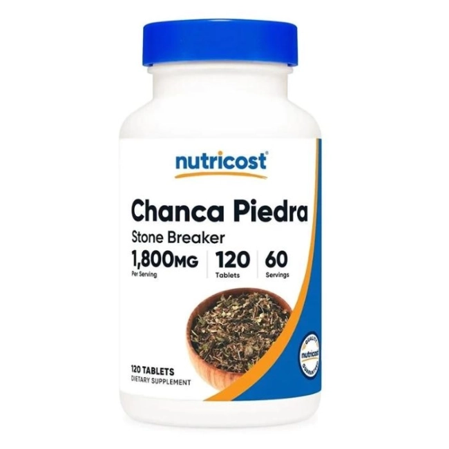 Nutricost Черен дроб и бъбреци - Чанка Пиедра 900 mg, 120 таблетки