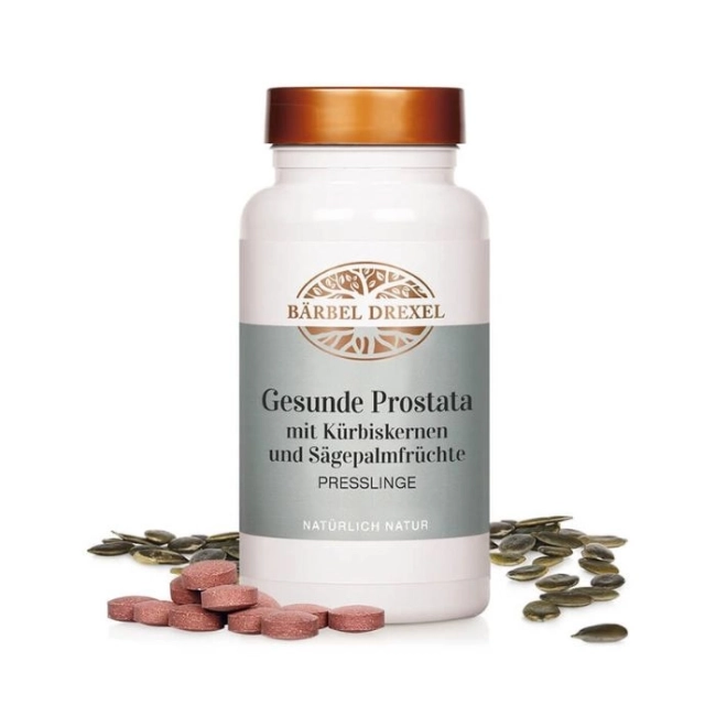 Bärbel Drexel Здрава простата - Формула с билки, тиквено и ленено семе, 240 таблетки