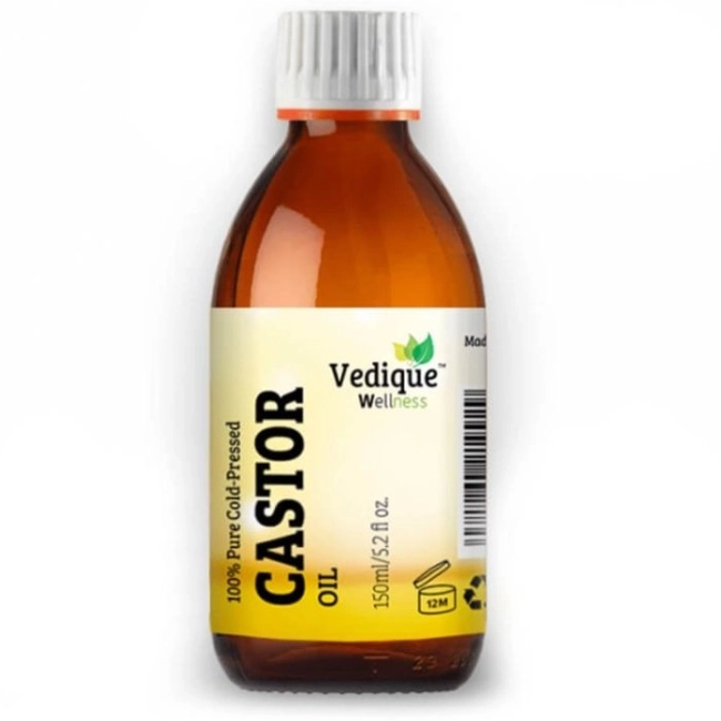 DR WAKDE’s Рициново масло (Castor Oil) - при запек, за супер коса и кожа, 150 ml