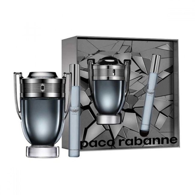 Paco Rabanne Invictus Комплект за Мъже - EDT 100 ml + EDT 20 ml
