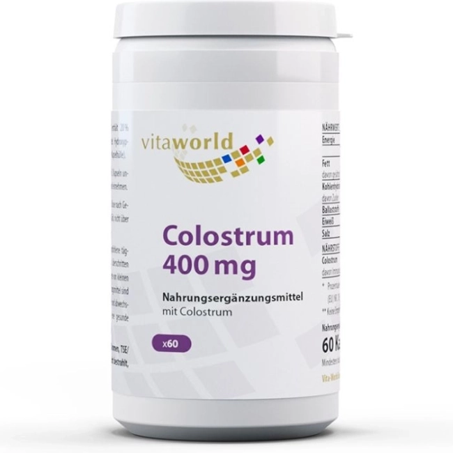 Vita World Имунитет - Koластра 400 mg, 60 капсули