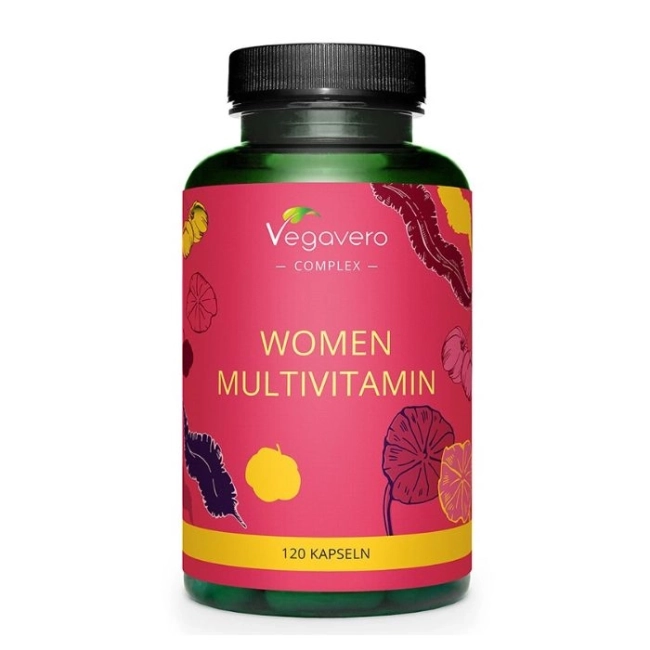 Vegavero Мултивитамини за жени, 120 капсули