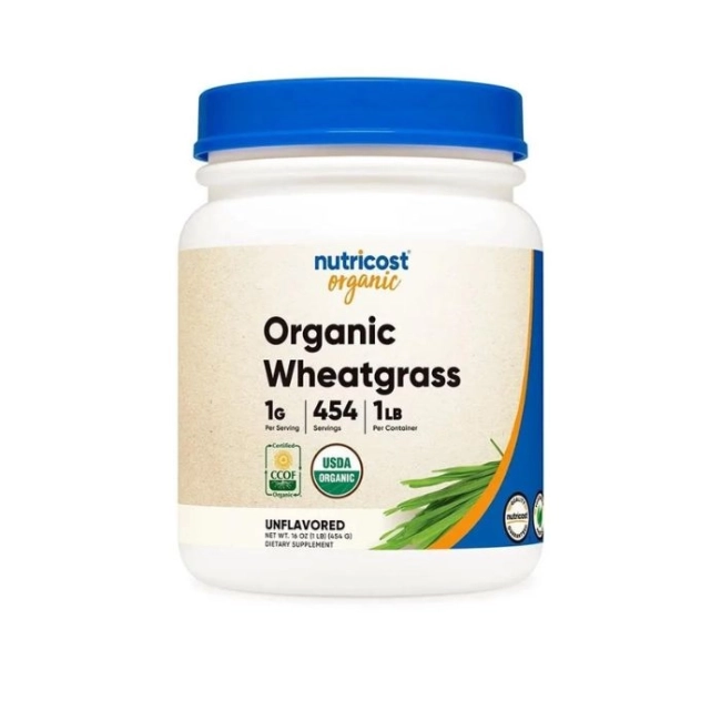 Nutricost Детокс - Пшенична трева Органик, 454 g прах