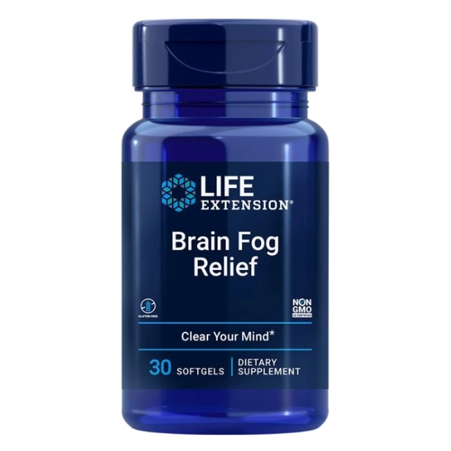 Life Extension Мозъчна функция- Brain Fog Relief, 30 софтгел капсули