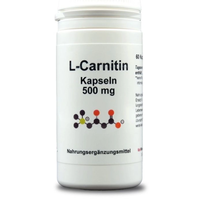 Karl Minck Л- Карнитин, 500 mg x 60 капсули