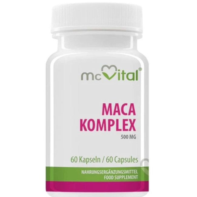 Vitabay Мъжко здраве - Мака Комплекс McVital, 60 капсули