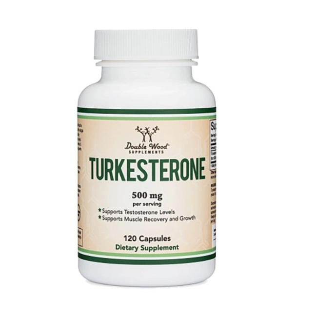 Double Wood Turkesteron / Туркестерон, 500 mg, 120 капсули