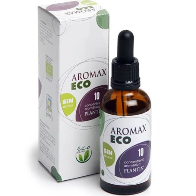 Artesania Agricola Билкова тинктура за отслабване - Aromax Eco 10 Plantis®, без алкохол, 50 ml