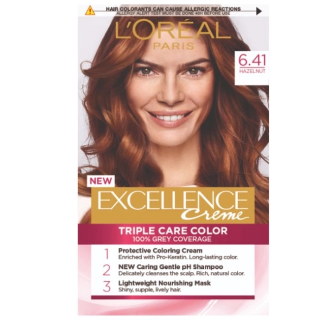 L'OREAL PARIS EXCELLENCE Боя за коса 6.41 Hazelnut