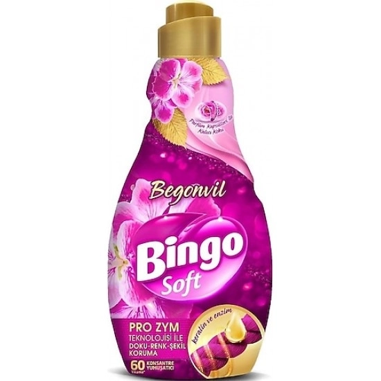 BINGO Soft Бегония Омекотител концентрат 60 пранета 1,44л.