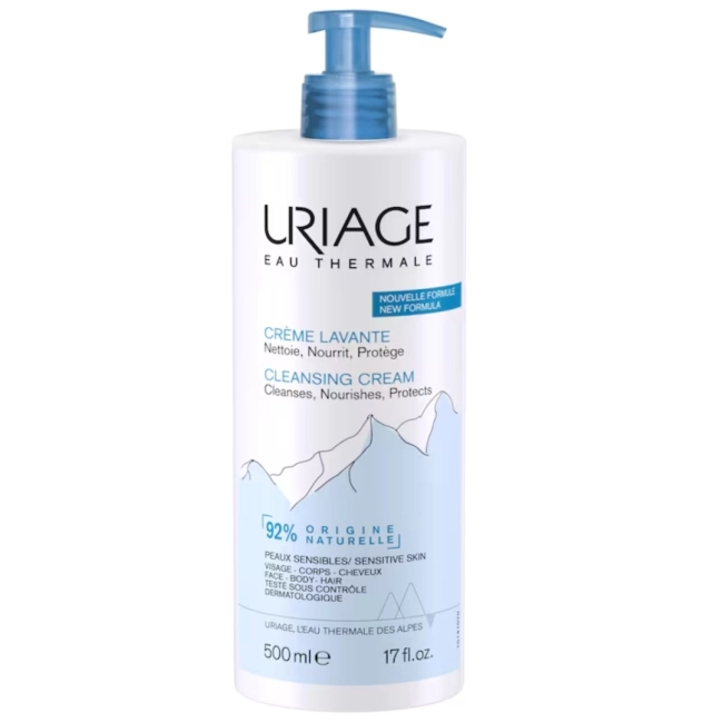 URIAGE Creme Lavante Измиващ крем за лице, тяло и коса 500 мл