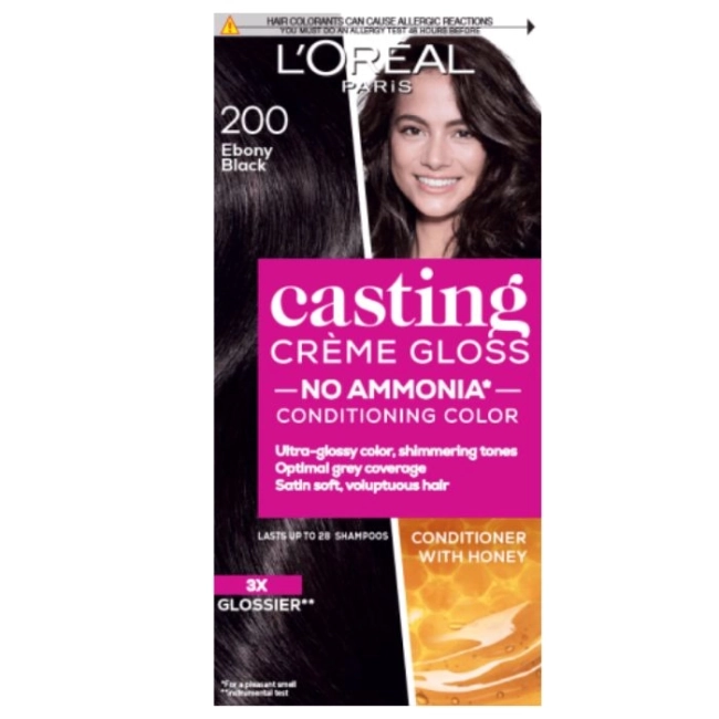 L'OREAL PARIS CASTING CREME GLOSS Боя за коса 200 Ebony black