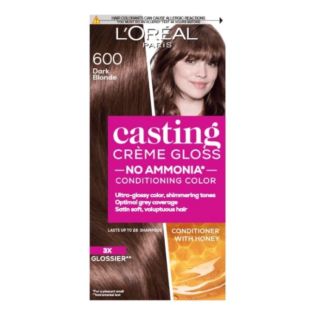 L'OREAL PARIS CASTING CREME GLOSS Боя за коса 600 Dark blonde