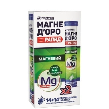 МАГНЕ ДОРО РАПИД еферв.тбл.х28
