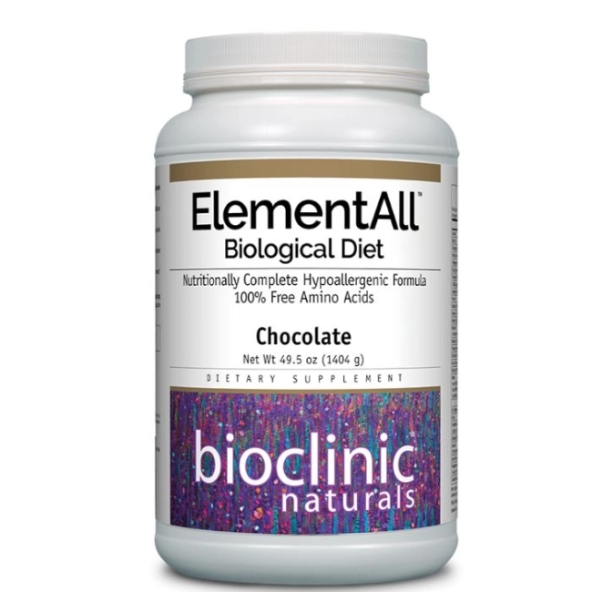 Natural Factors Елементна диета - ElementAll Biological Diet с вкус на шоколад, 1404 g прах