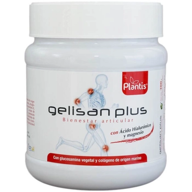 Здрави стави и красива кожа – Gelisan Plus Plantis® - Морски колаген, растителен глюкозамин, хиалурoнова киселина, 300 g, прах