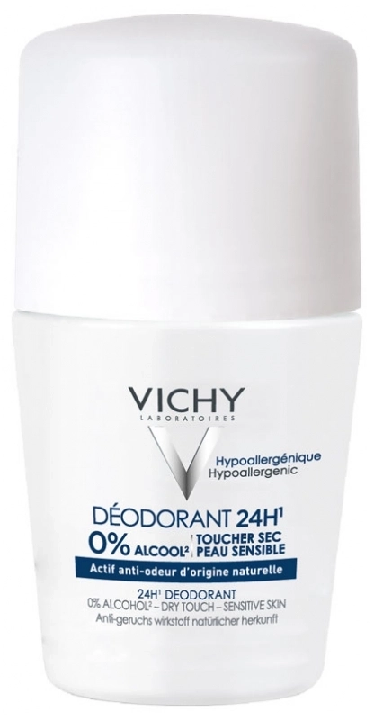 Vichy 24H Dry Touch Deodorant Sensitive Skin 50 ml Рол-он 50 мл