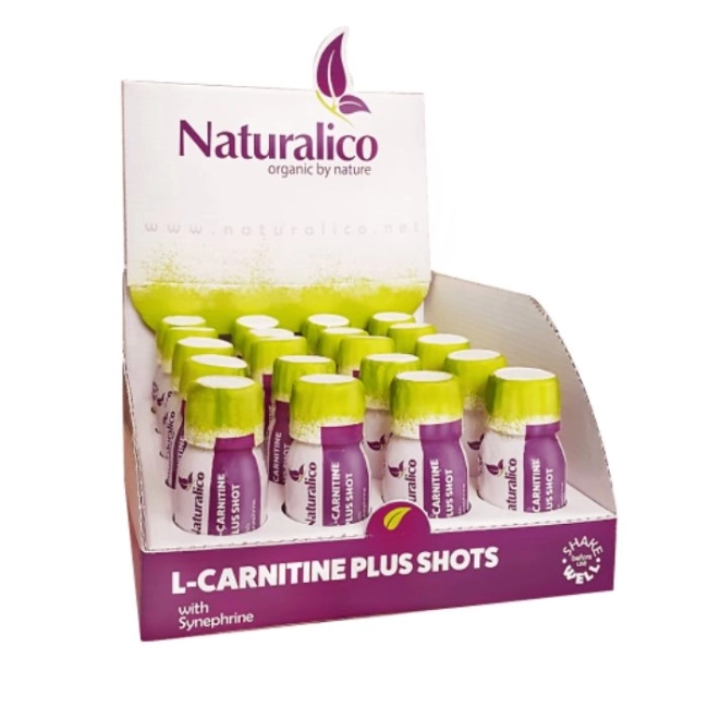 Naturalico L-Carnitine Plus Shots 20 шота x 60 мл