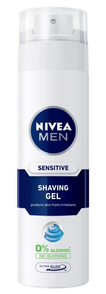 Nivea Men Sensitive Гел за бръснене за чувствителна кожа 200 мл