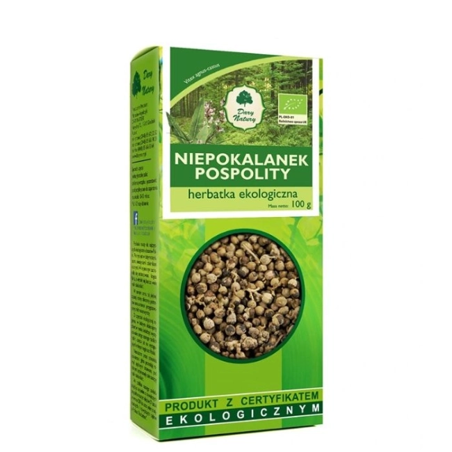 Dary Natury Женско здраве - Витекс (Аврамово дърво) (семена) - Био, 100 g